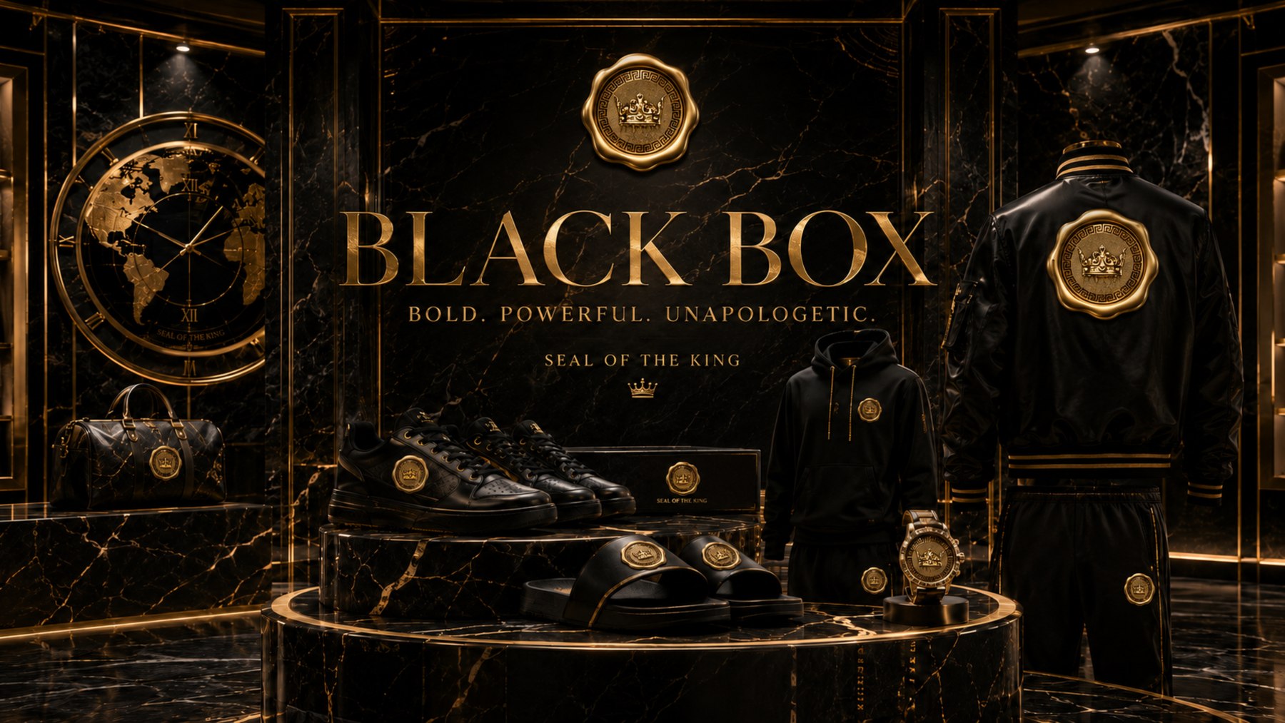 Black Box Collection — Bold. Powerful. Unapologetic.
