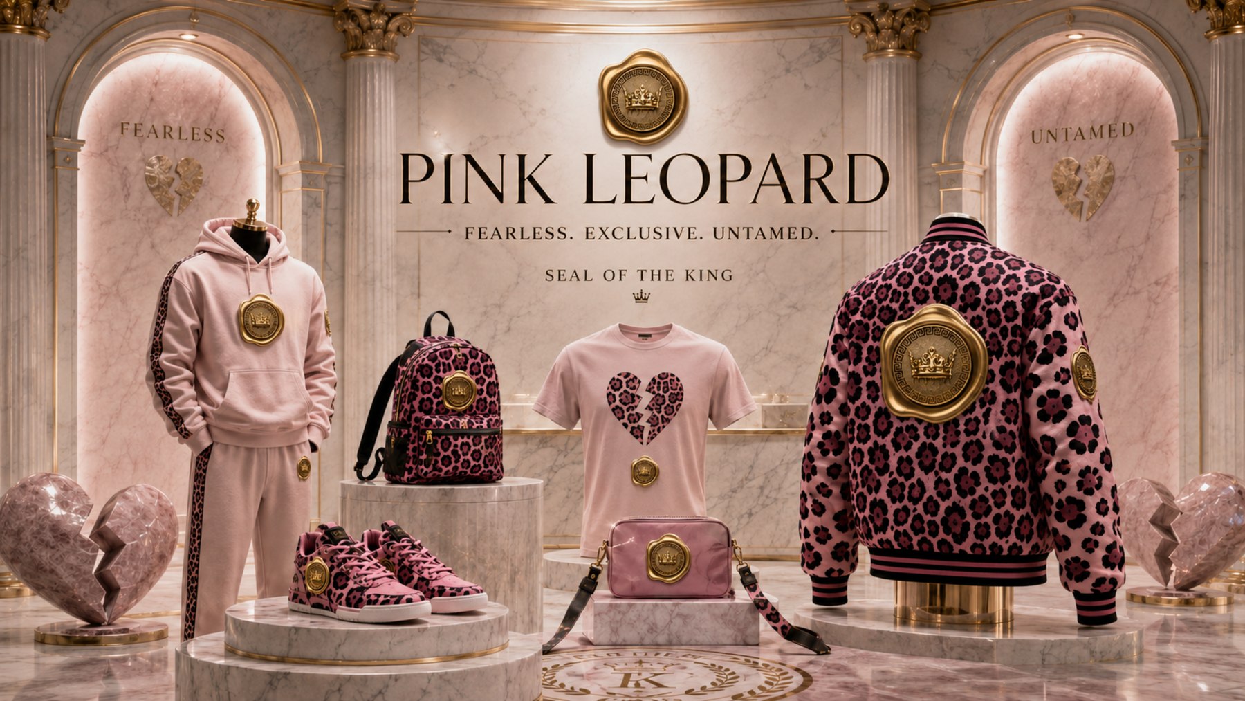Pink Leopard Collection — Fearless. Exclusive. Untamed.